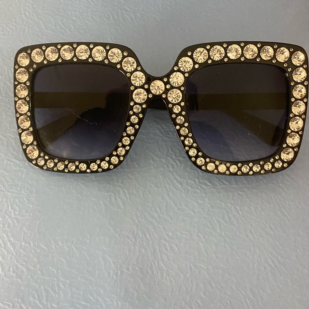Rhinestone sunglasses